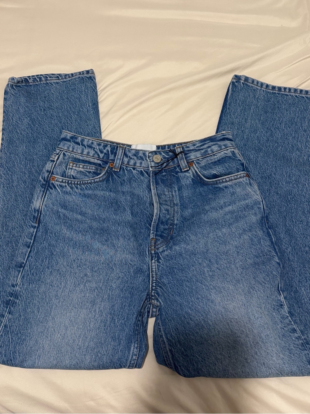 Reformation High-Rise straight leg jeans
